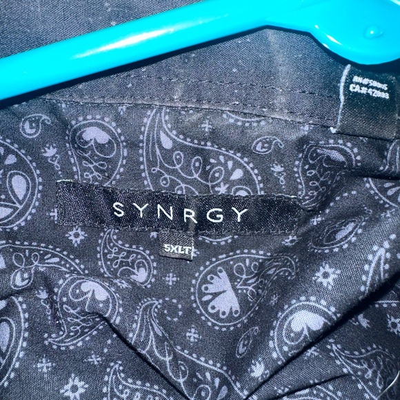 Synergy button up shirt 5xlt - Picture 2 of 2